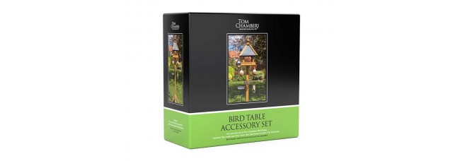 Tom chambers bird shop table accessory set